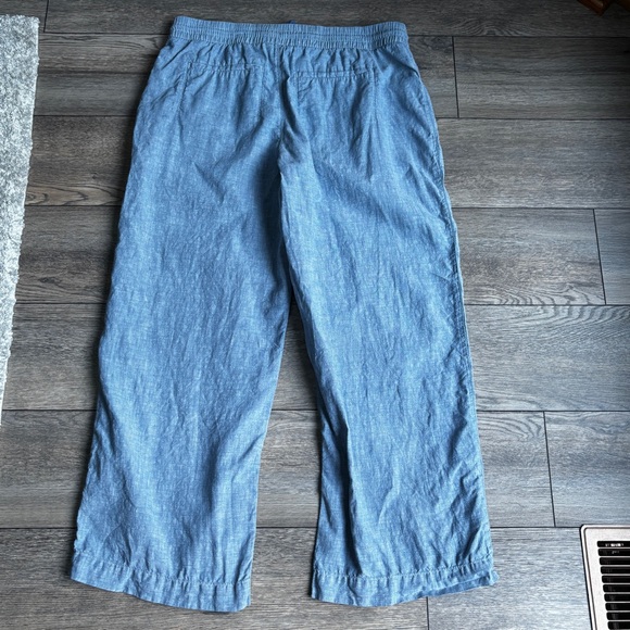 Women's Blue Casual Pants - Picture 13 of 15